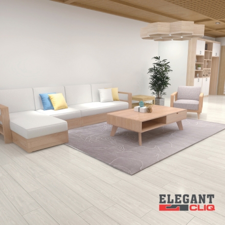 Sàn SPC 4mm Cao Cấp | Moonlit Pine 846 | Elegant Cliq