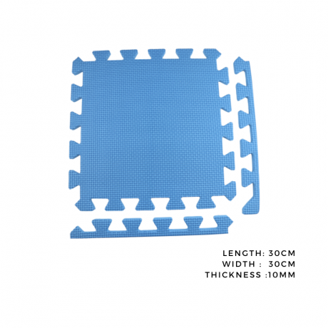 Thảm Xốp Ghép Puzzle Mini EVA 10mm Đa Màu 30x30cm Cho Bé | Playmat An Toàn Giá Tốt