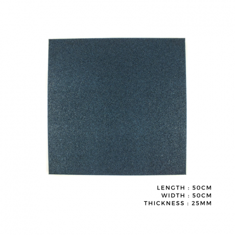 Thảm Cao Su Xanh Dương 25mm Cao Cấp Chống Trượt Cho Trẻ Em | Playmat Standard 25