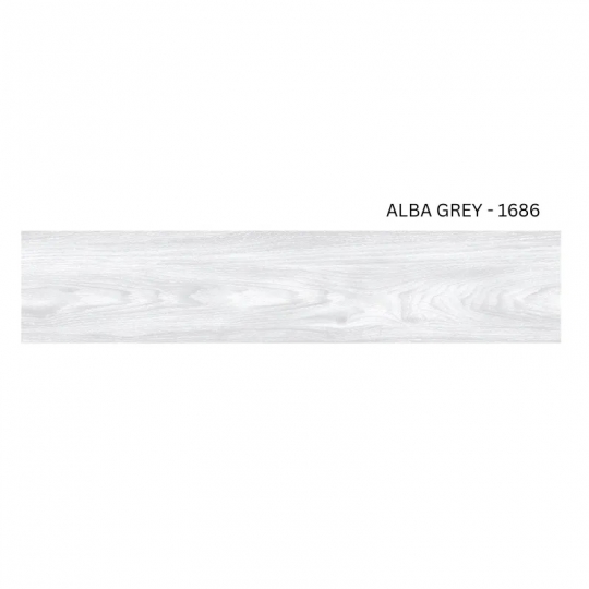 Light Grey SPC Flooring | 4mm Alba Grey – 1686 | Elegant Cliq