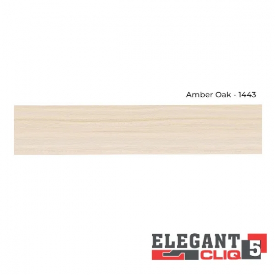 Impressive SPC Wooden Flooring | 5mm Amber Oak – 1443 | Elegant Cliq