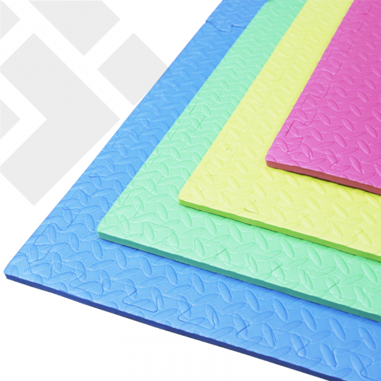 Thảm Xốp Ghép Puzzle EVA 12mm Đa Màu Cho Bé 60x60cm | PlayOn Baby Playmat Giá Tốt