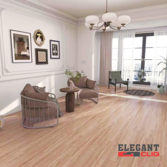 Dynamic SPC Flooring Waterproof Solutions | 4mm Heritage Oak – 538 | Elegant Cliq