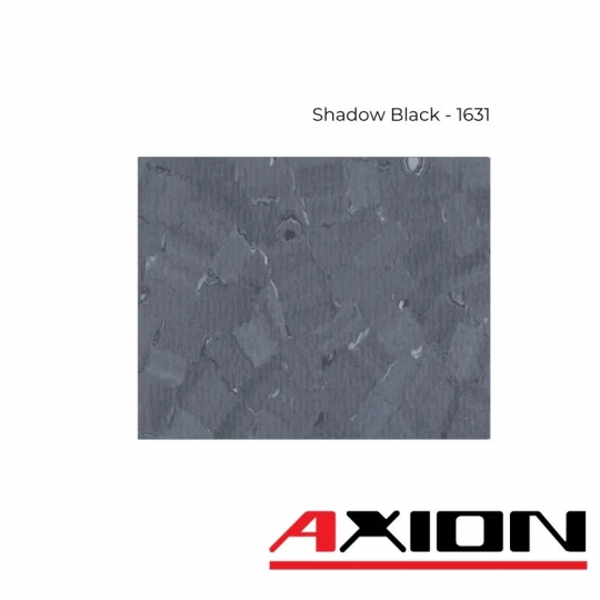 SÀN VINYL CUỘN MÀU ĐEN CAO CẤP | SHADOW BLACK – 1631 | AXION VINYL ROLL