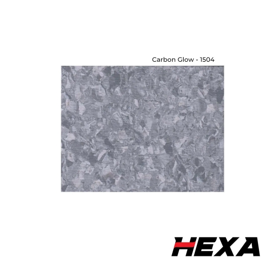SÀN VINYL CHỐNG NƯỚC THƯƠNG MẠI THÂN THIỆN MÔI TRƯỜNG | CARBON GLOW – 1504 | HEXA VINYL ROLL