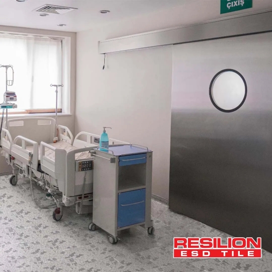 GẠCH SÀN CHỐNG TĨNH ĐIỆN ESD CAO CẤP | CYBERNETIC STONE – 1531 | RESILION ESD TILES