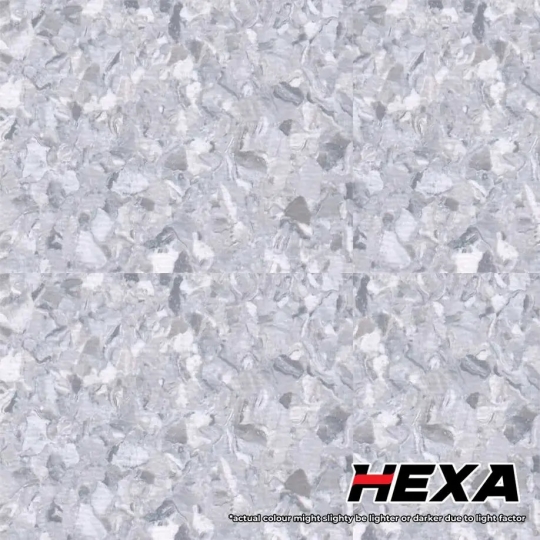 Sàn Nhựa Tĩnh Điện Cuộn Công Nghiệp Thân Thiện Môi Trường Smoky Grey – 1503 | HEXA Vinyl Roll