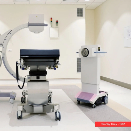 Sàn Nhựa Tĩnh Điện Cuộn Công Nghiệp Thân Thiện Môi Trường Smoky Grey – 1503 | HEXA Vinyl Roll