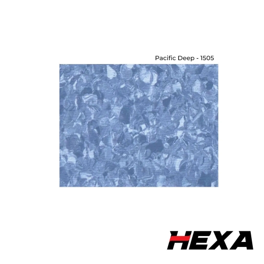 Sàn Tĩnh Điện Cuộn Chống Trơn Trượt Pacific Deep – 1505 | HEXA Vinyl Roll