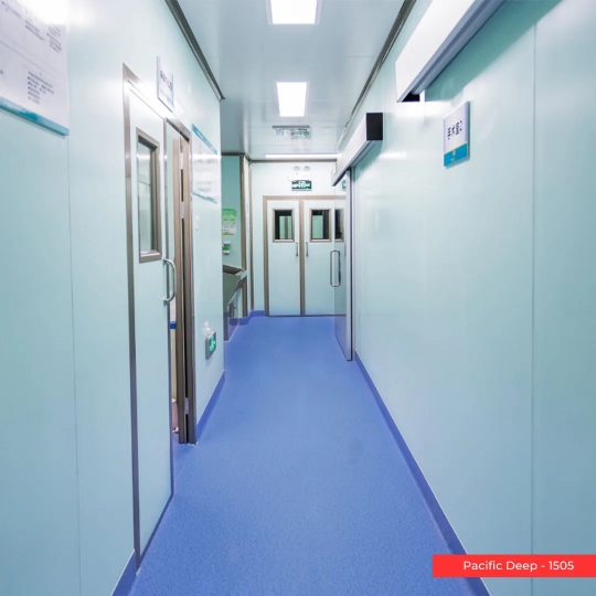 Sàn Tĩnh Điện Cuộn Chống Trơn Trượt Pacific Deep – 1505 | HEXA Vinyl Roll