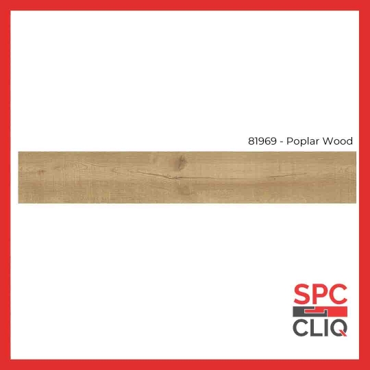 Sàn SPC Vân Gỗ Poplar Wood 4mm Cao Cấp – SPC CLIQ | 600