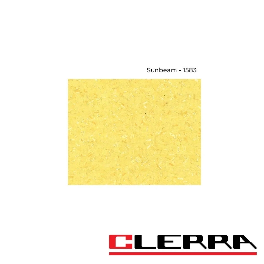Sàn Vinyl Cuộn Trơn Sunbeam – 1583 | CLERRA Vinyl Roll