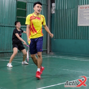 Sàn Cầu Lông PVC ActivX2 – Green Sand | ECOFLOOR