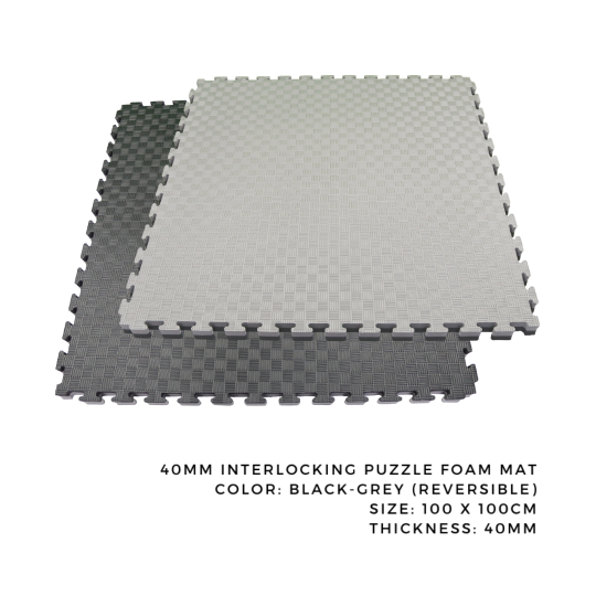 Thảm Xốp Ghép Sàn 40mm – Interlocking Puzzle Foam Mat | ECOFLOOR