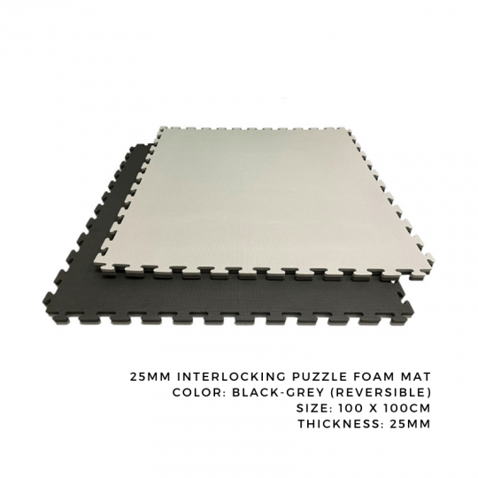 Thảm Xốp Ghép Sàn 25mm – Interlocking Puzzle Foam Mat | ECOFLOOR
