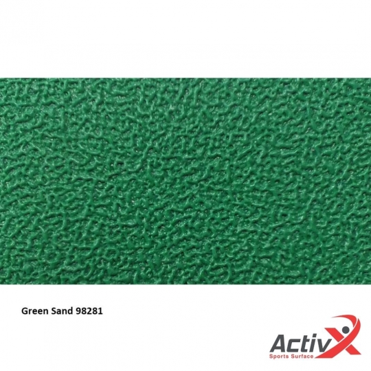Sàn Cầu Lông PVC ActivX2 – Green Sand | ECOFLOOR