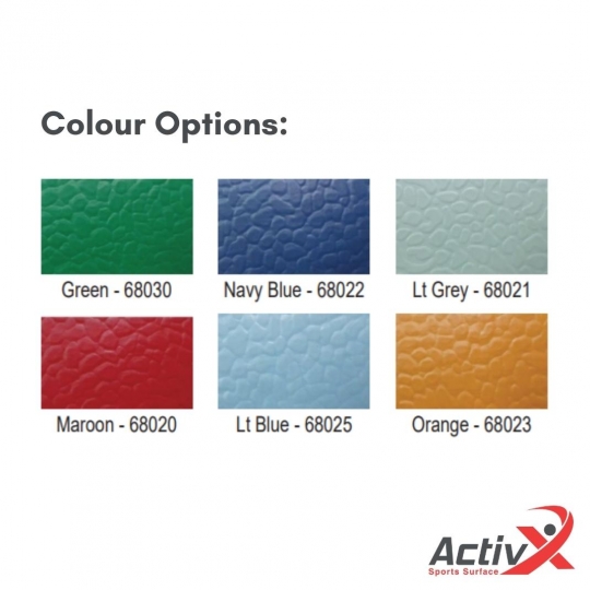 Sàn Thể Thao PVC Đa Năng ActivX – Orange | ECOFLOOR