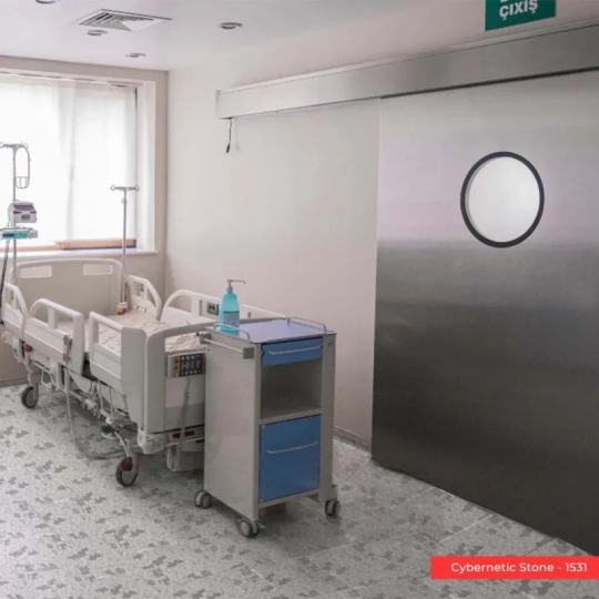 RESILION ESD FLOOR TILES – CYBERNETIC STONE 1531