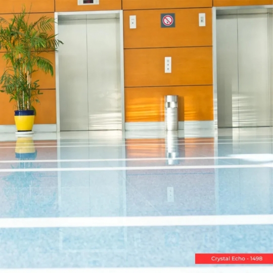 SÀN VINYL CUỘN CAO CẤP | CRYSTAL ECHO – 1498 | HEXA VINYL ROLL